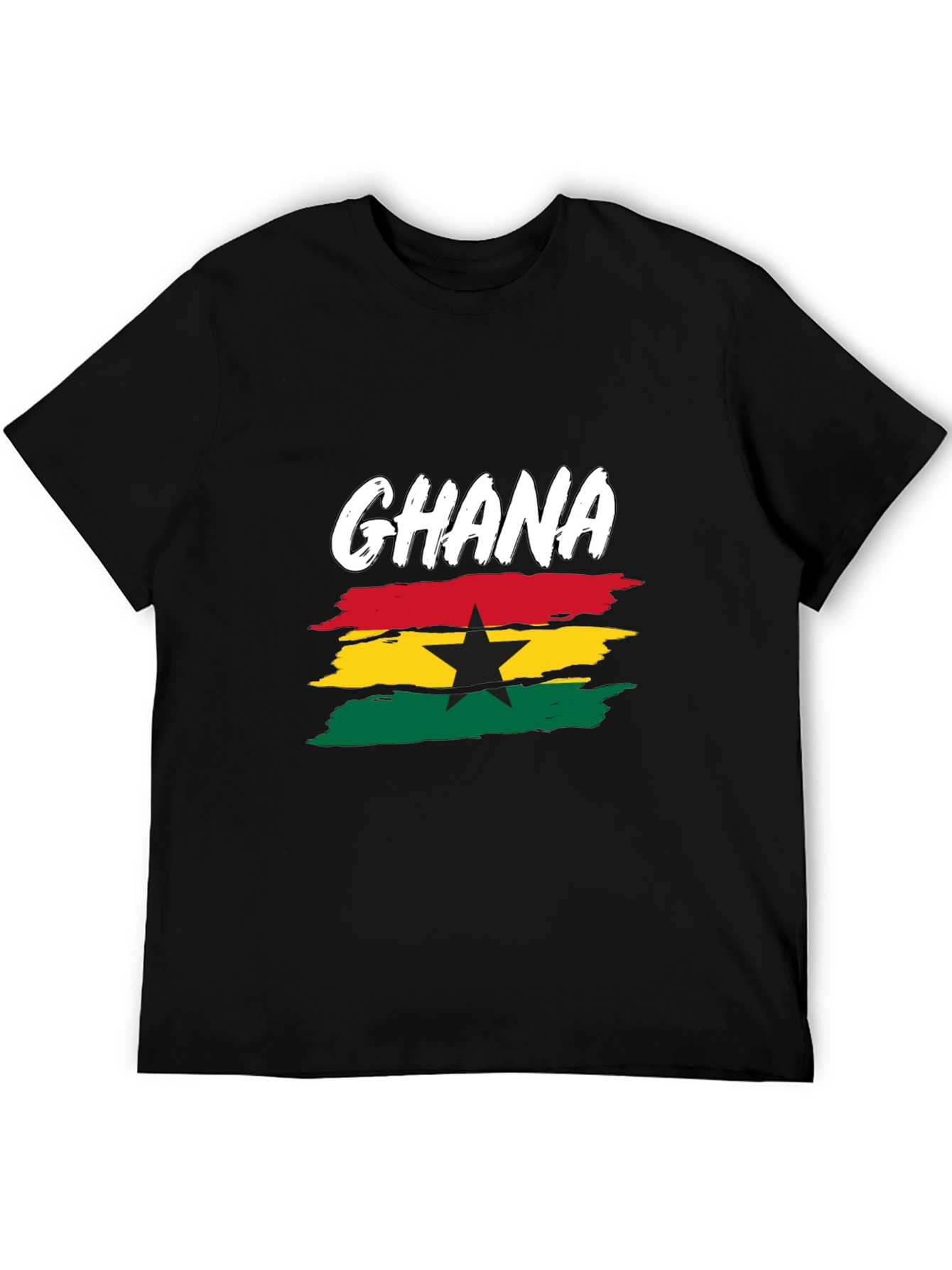 Ghana Flag T-Shirt: Patriotic Pride