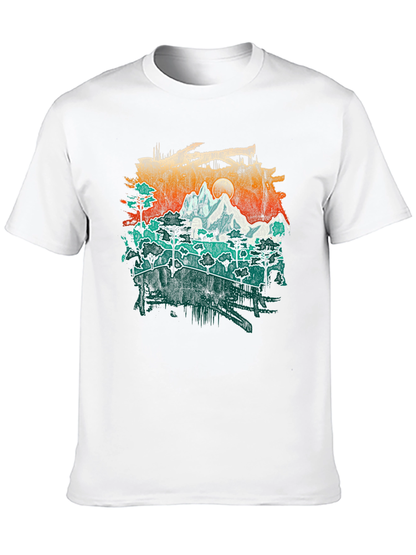 Mountain Adventure Graphic Tee - Nature Lovers Shirt