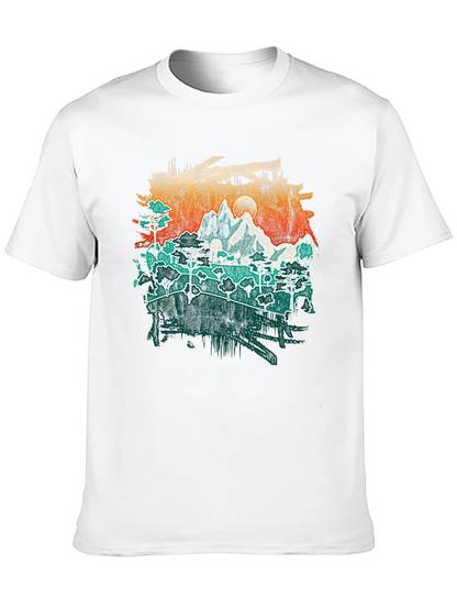 Mountain Adventure Graphic Tee - Nature Lovers Shirt