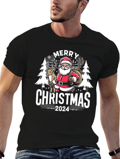 Merry Christmas 2024 Santa T-Shirt
