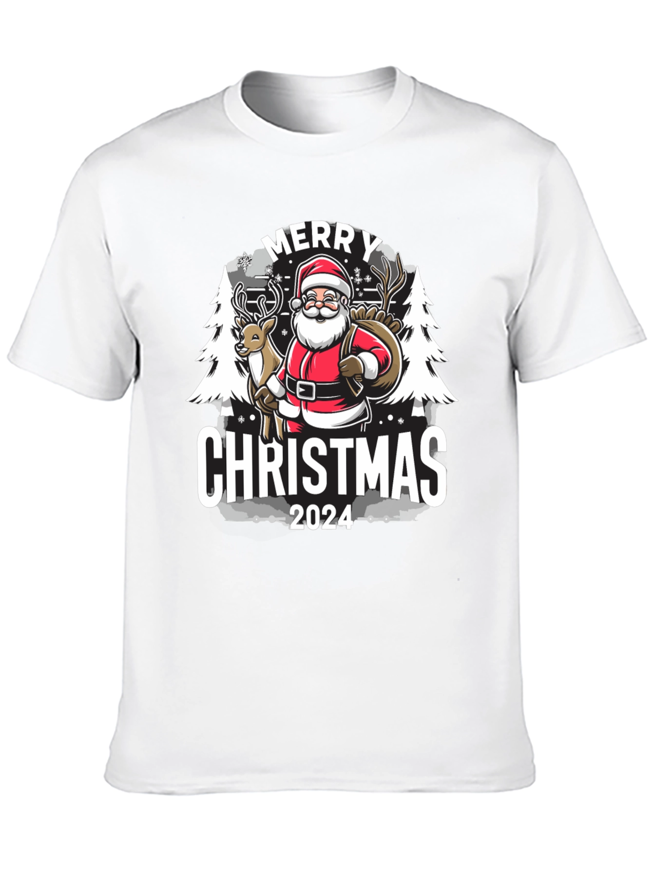 Merry Christmas 2024 Santa T-Shirt