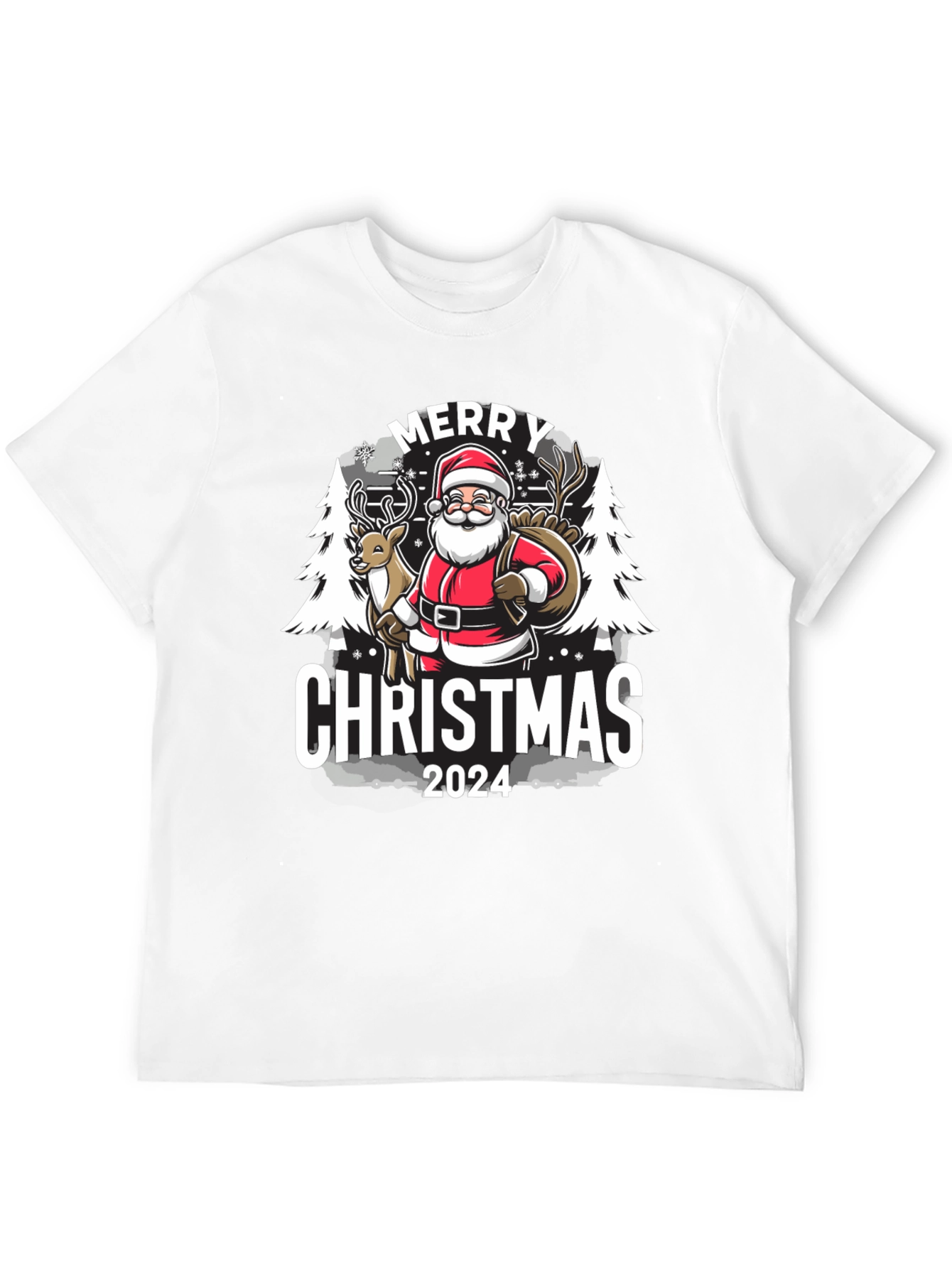 Merry Christmas 2024 Santa T-Shirt