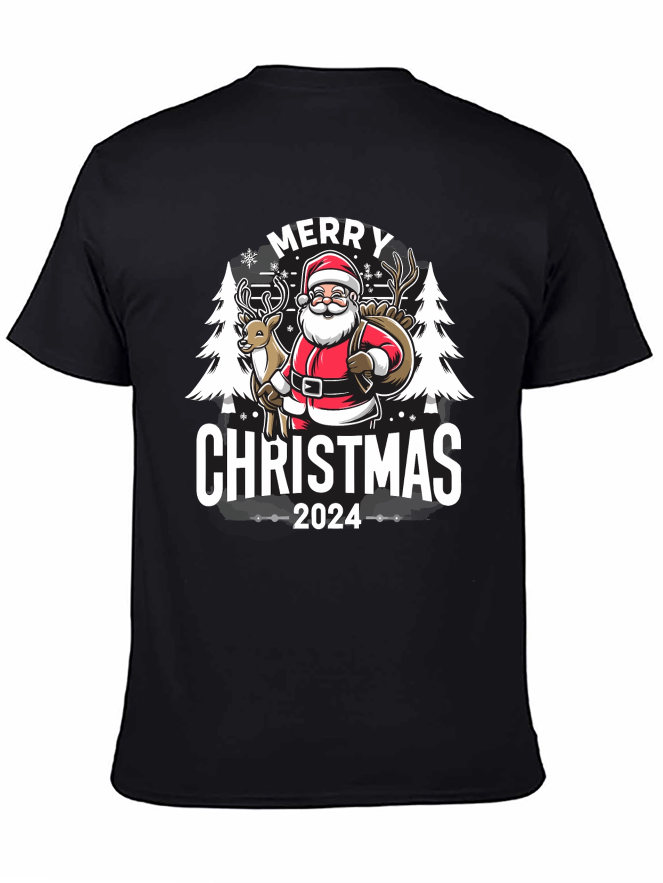 Merry Christmas 2024 Santa T-Shirt