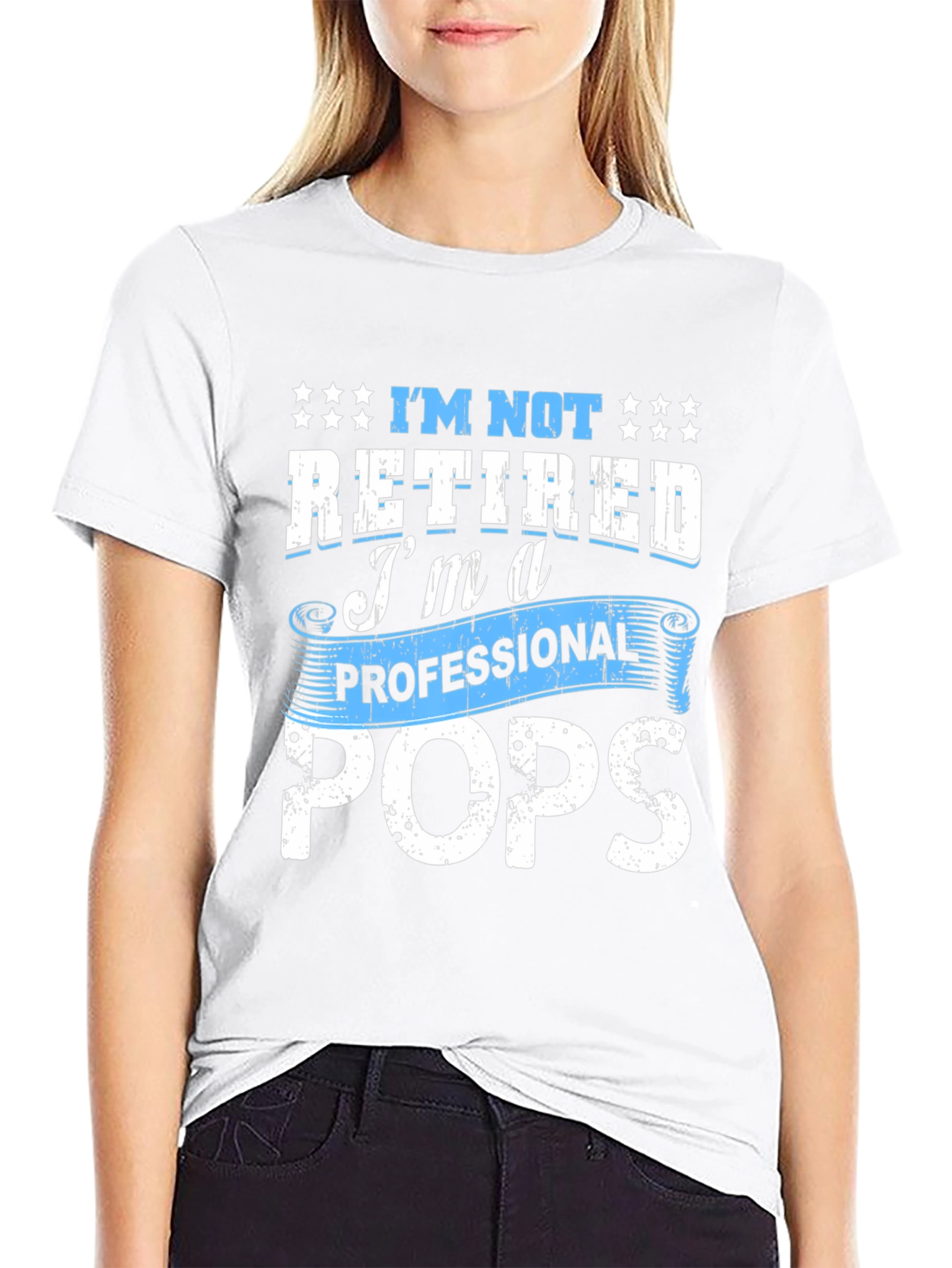 Professional Pops T-Shirt - Funny Retired Dad Tee