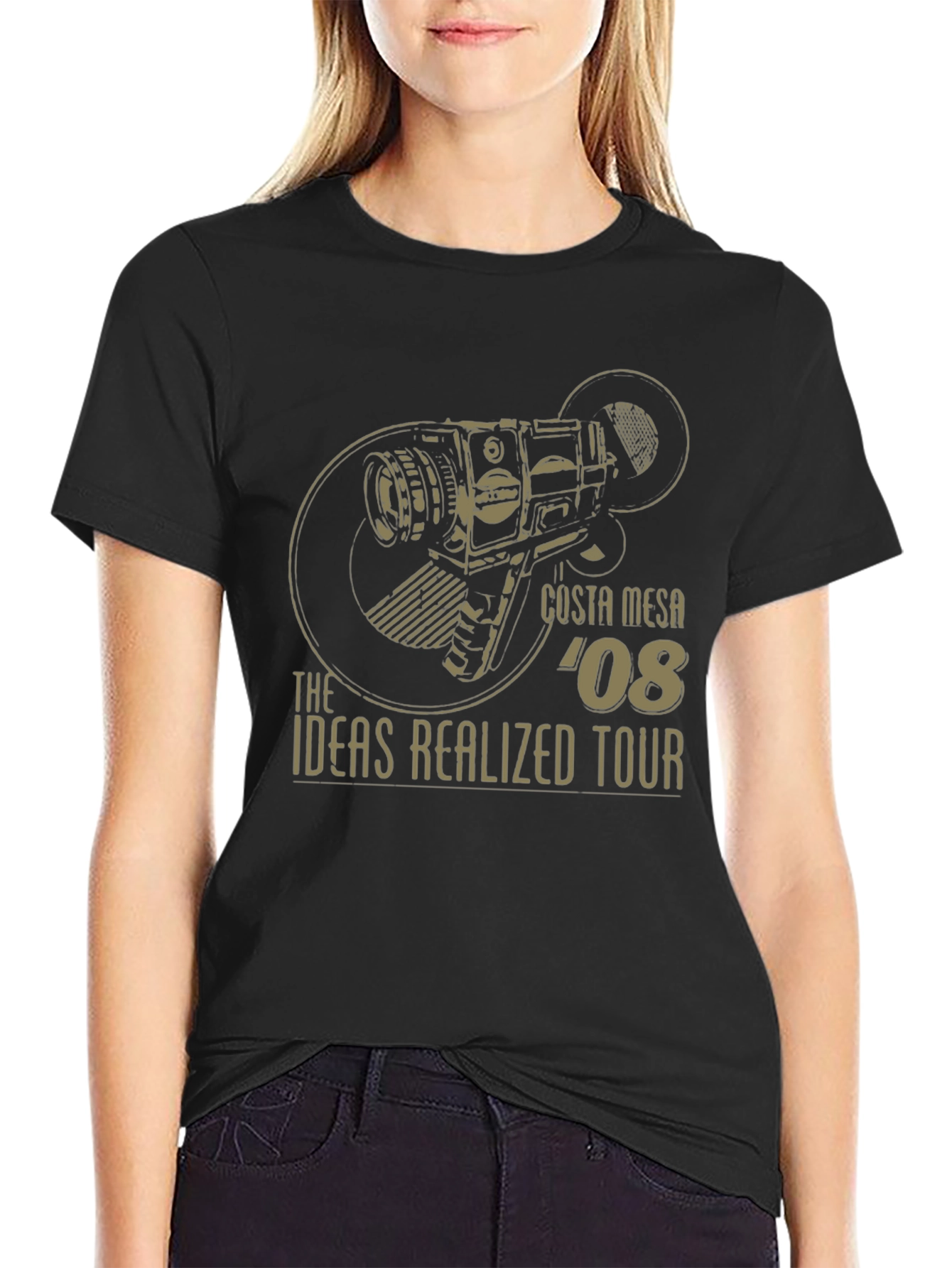 Costa Mesa 08 Ideas Realized Tour Black T-Shirt