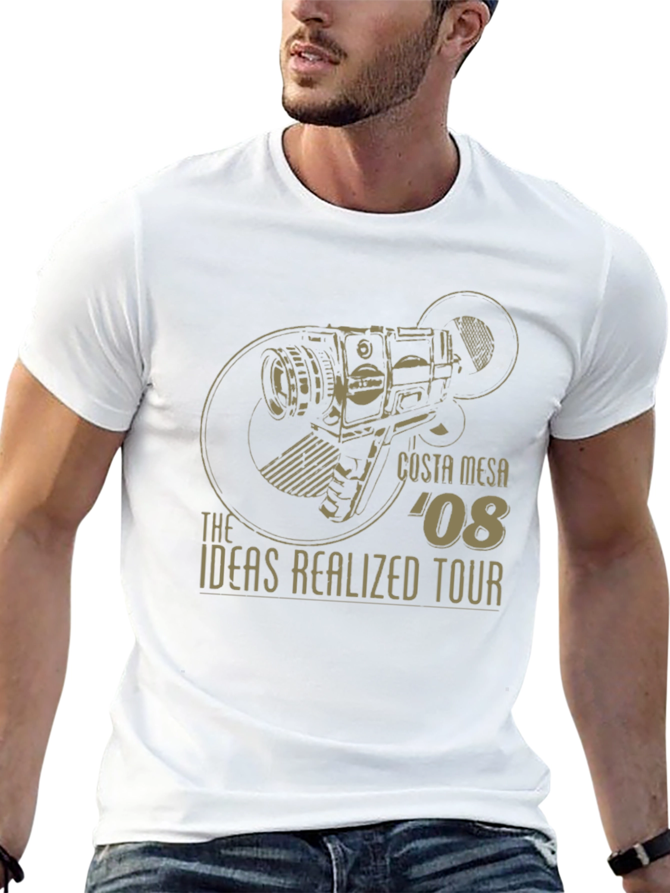 Costa Mesa 08 Ideas Realized Tour Black T-Shirt