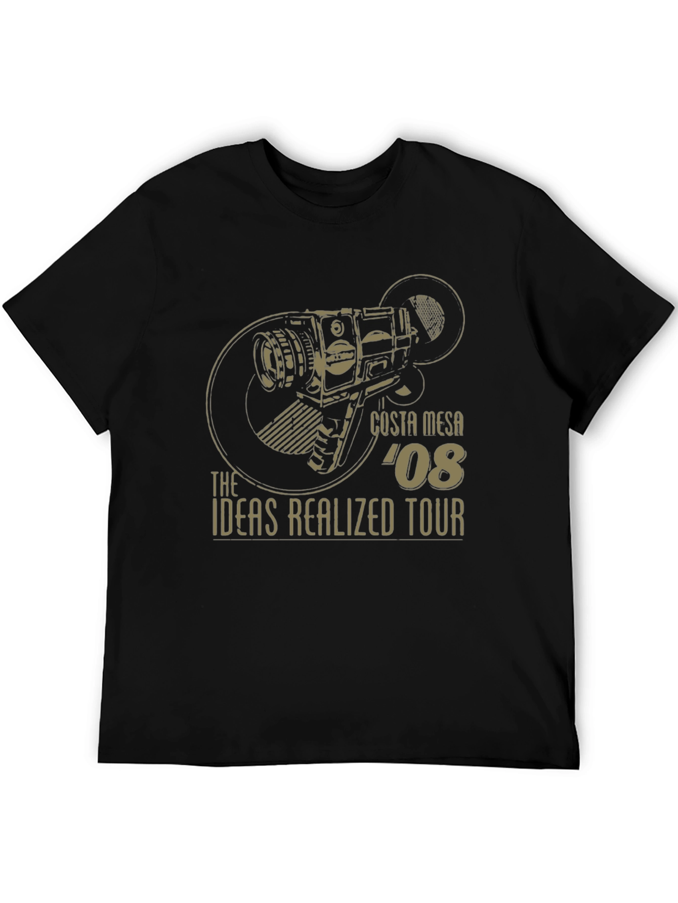 Costa Mesa 08 Ideas Realized Tour Black T-Shirt
