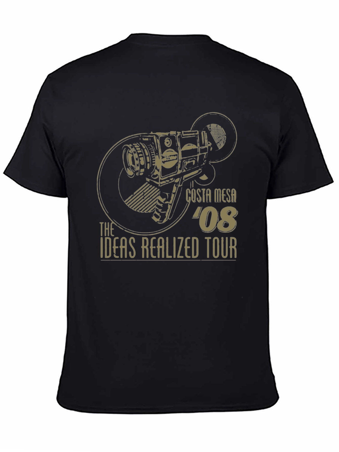 Costa Mesa 08 Ideas Realized Tour Black T-Shirt