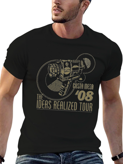 Costa Mesa 08 Ideas Realized Tour Black T-Shirt
