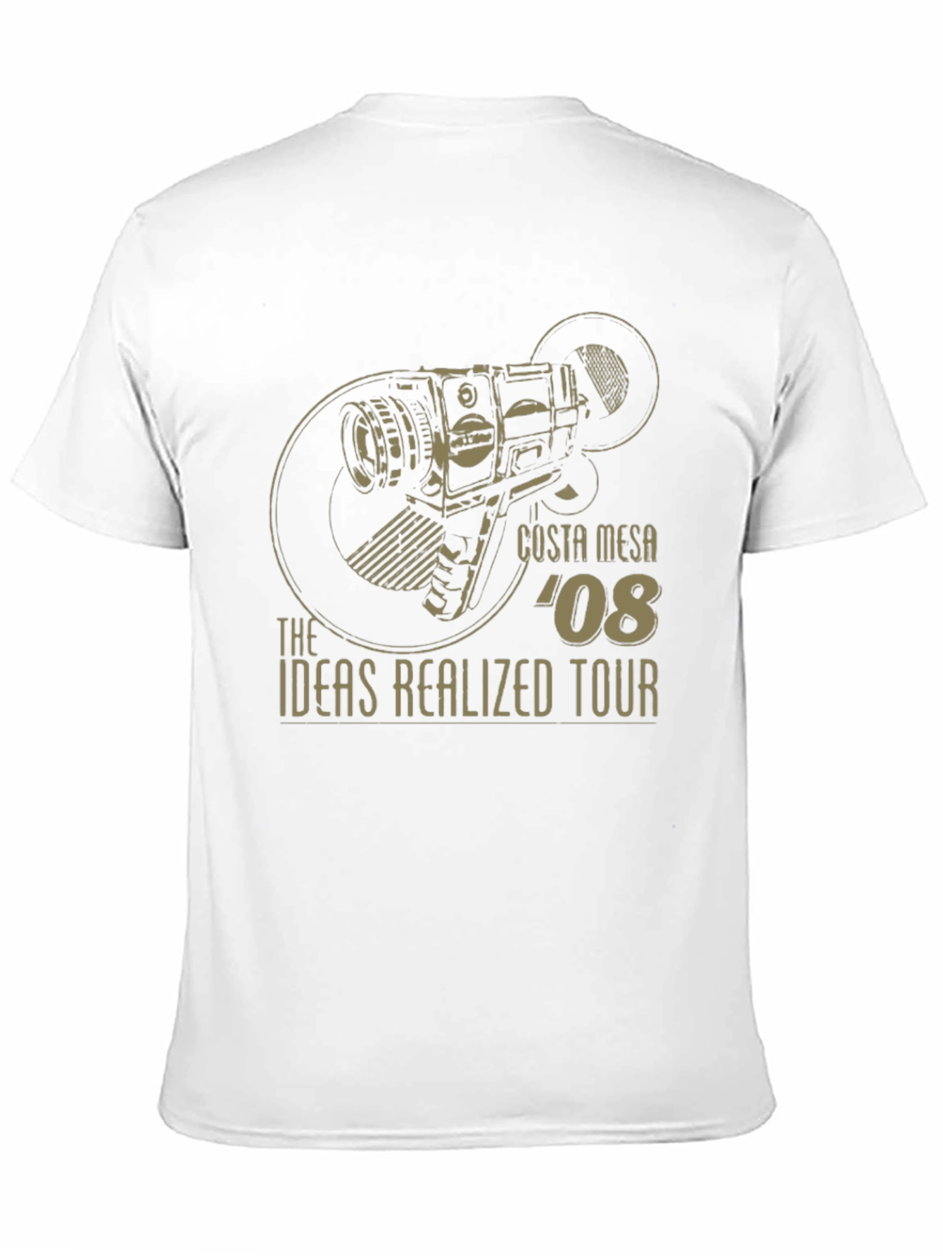 Costa Mesa 08 Ideas Realized Tour Black T-Shirt