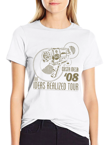 Costa Mesa 08 Ideas Realized Tour Black T-Shirt