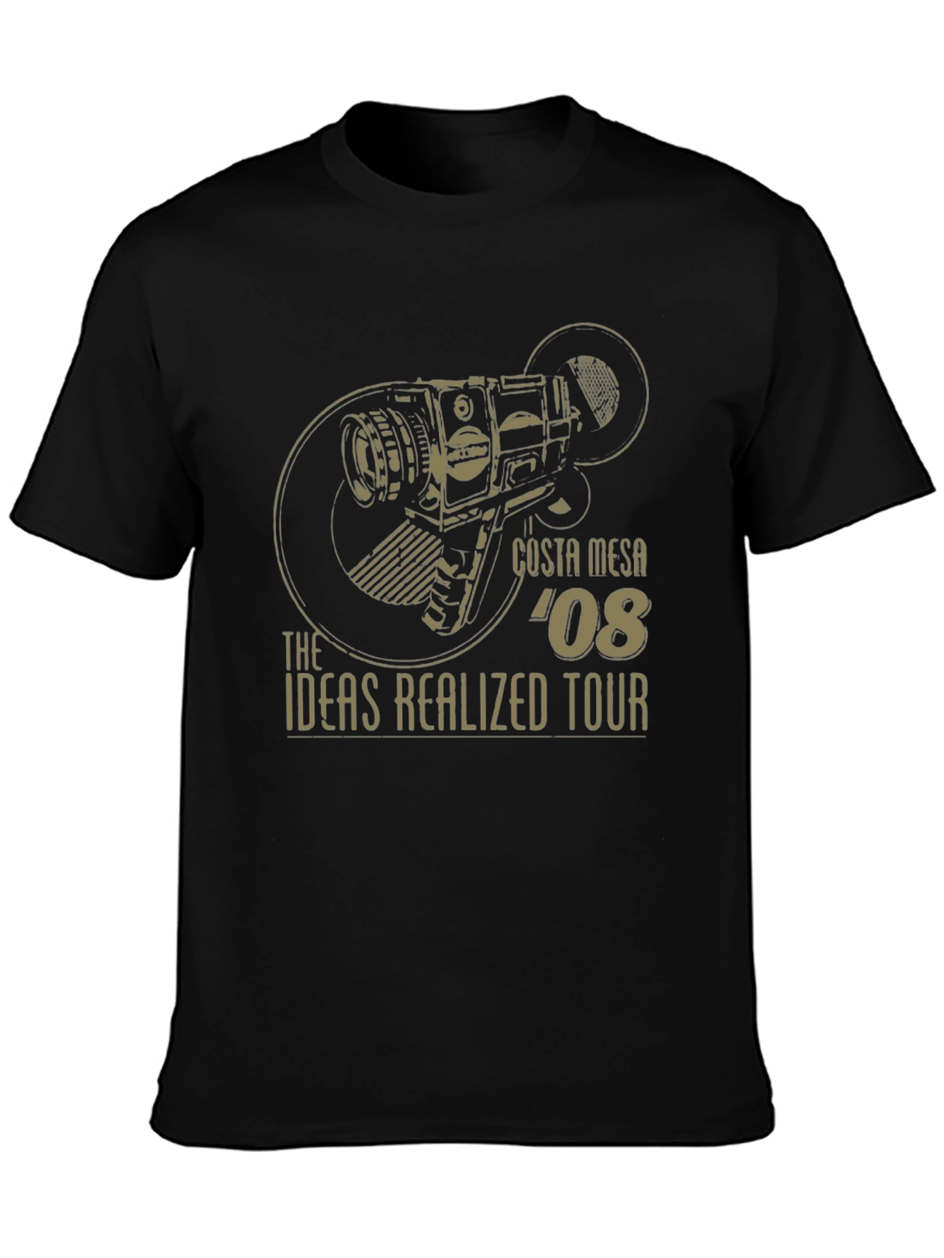 Costa Mesa 08 Ideas Realized Tour Black T-Shirt