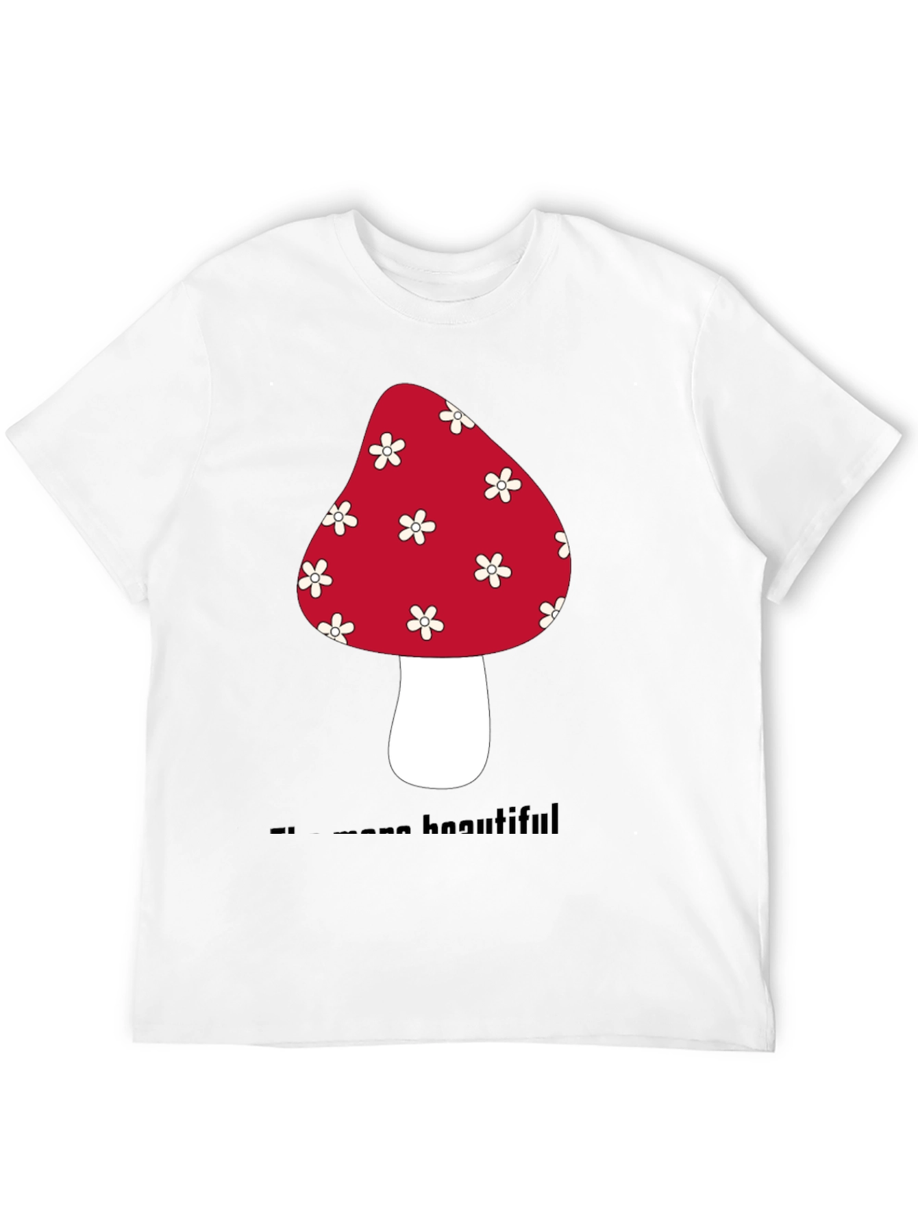 Mushroom Graphic T-Shirt - Unisex Cotton Tee