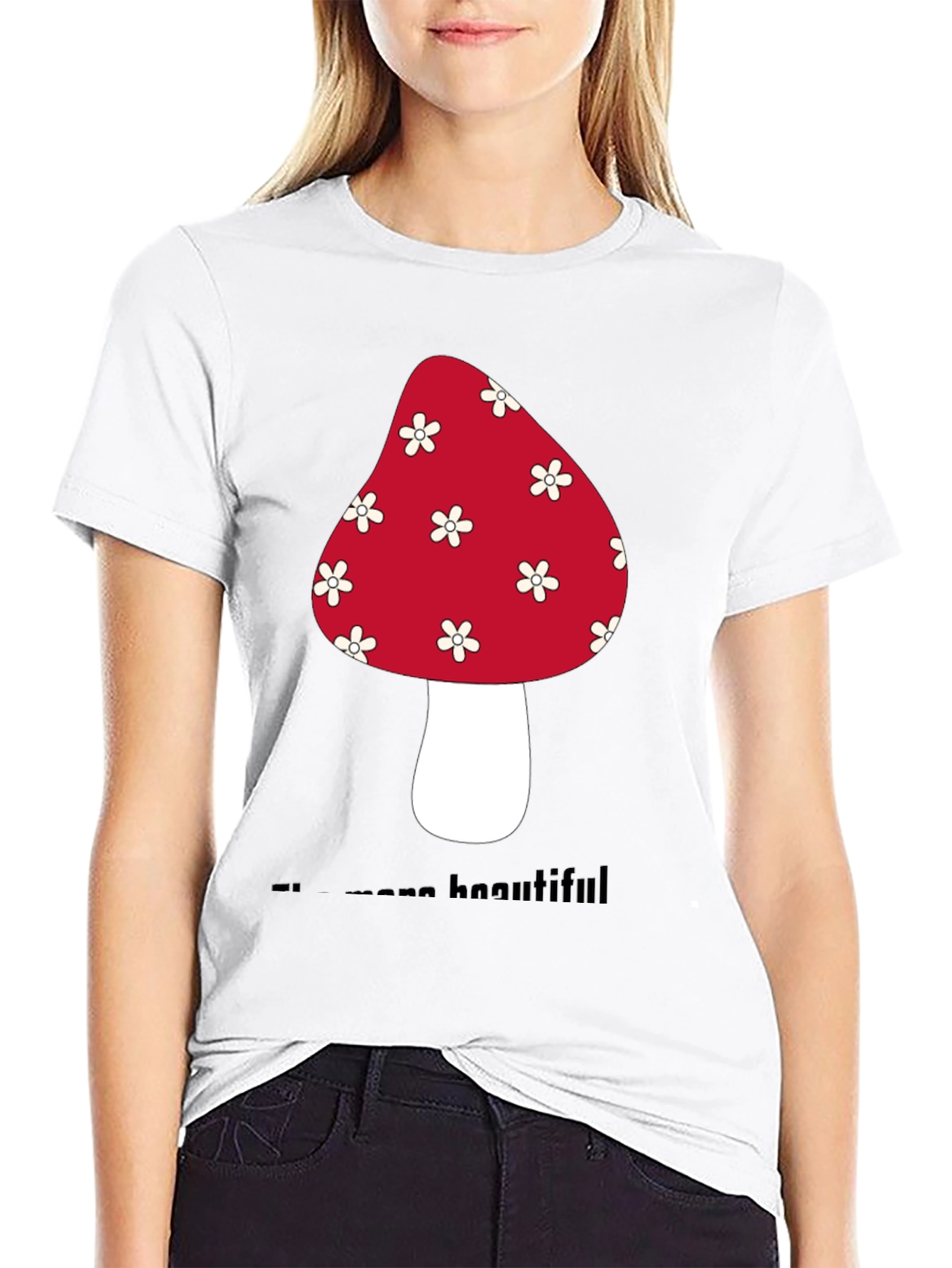 Mushroom Graphic T-Shirt - Unisex Cotton Tee