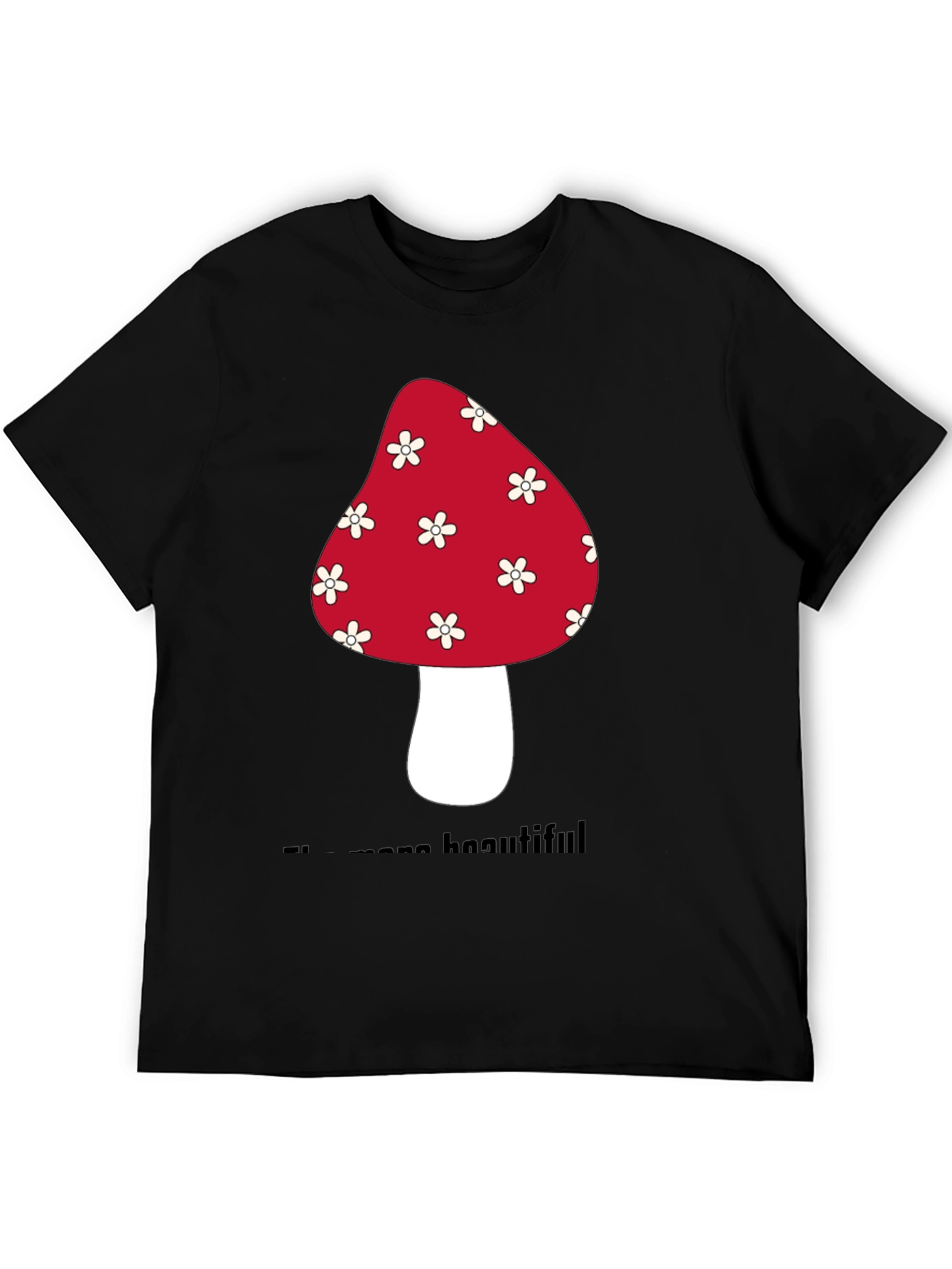 Mushroom Graphic T-Shirt - Unisex Cotton Tee