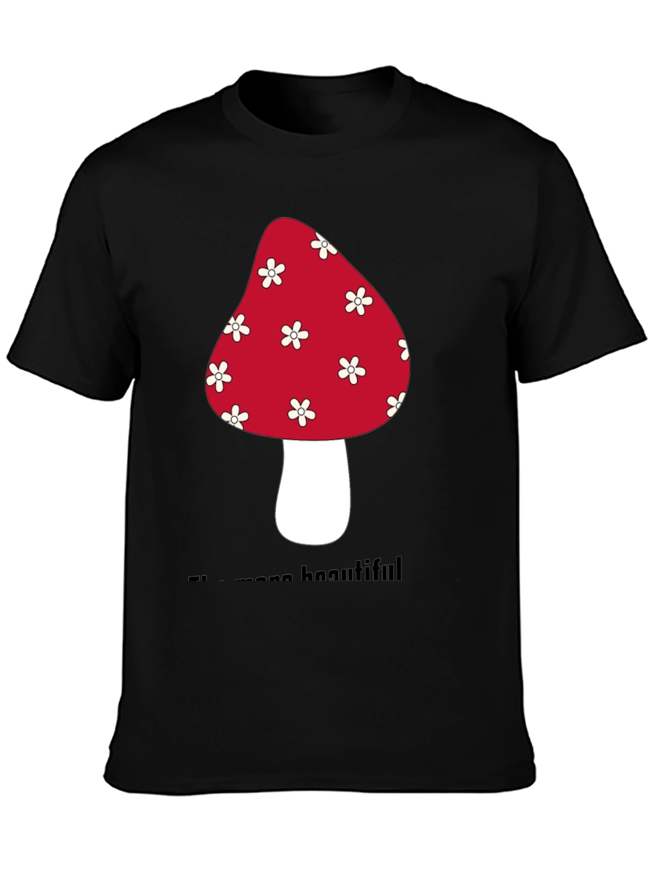 Mushroom Graphic T-Shirt - Unisex Cotton Tee