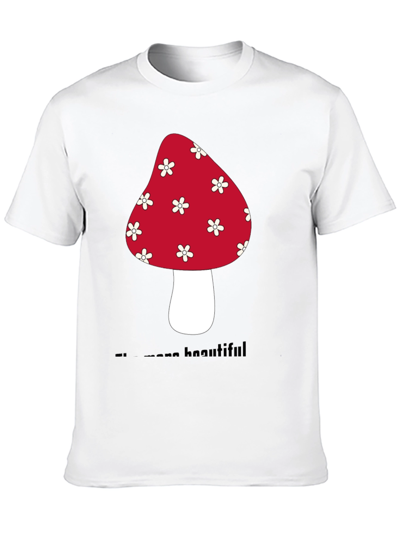 Mushroom Graphic T-Shirt - Unisex Cotton Tee