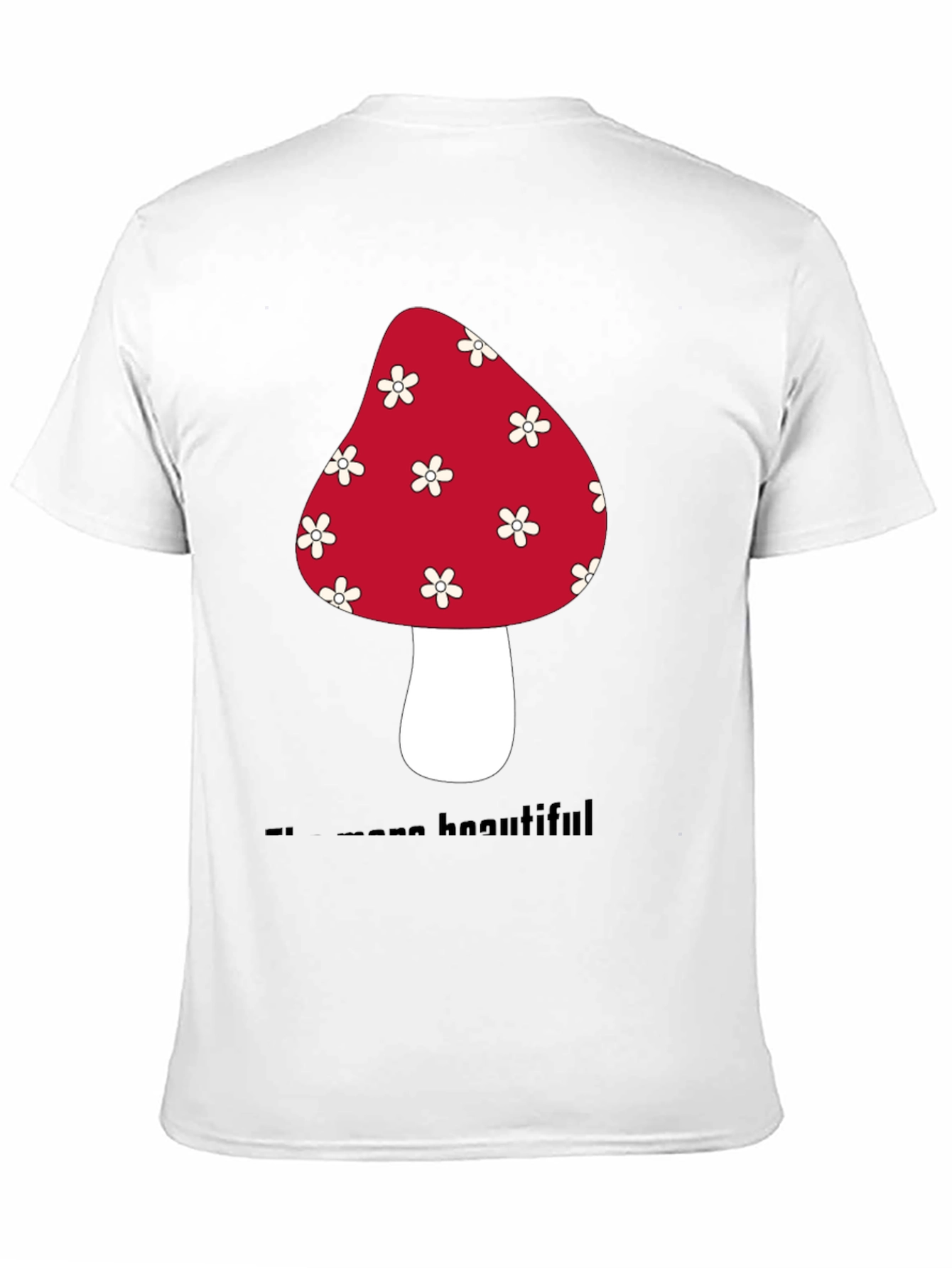 Mushroom Graphic T-Shirt - Unisex Cotton Tee