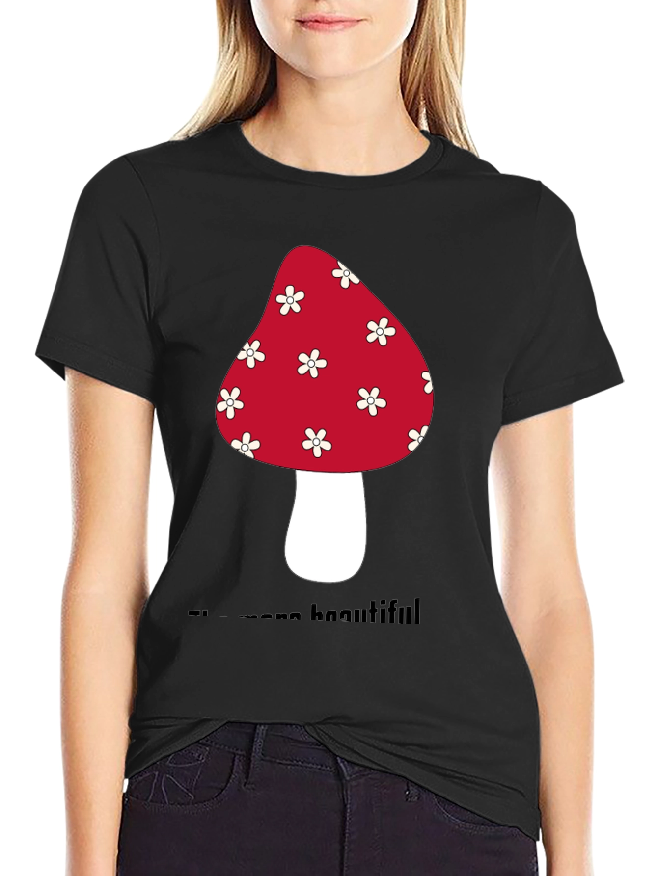Mushroom Graphic T-Shirt - Unisex Cotton Tee