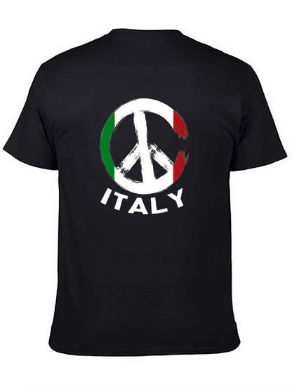 Italy Peace Sign T-Shirt - Country Pride Tee