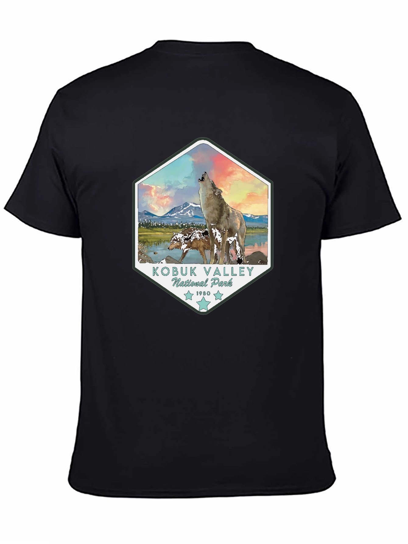Kobuk Valley National Park Wolf Graphic Tee