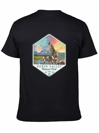 Kobuk Valley National Park Wolf Graphic Tee