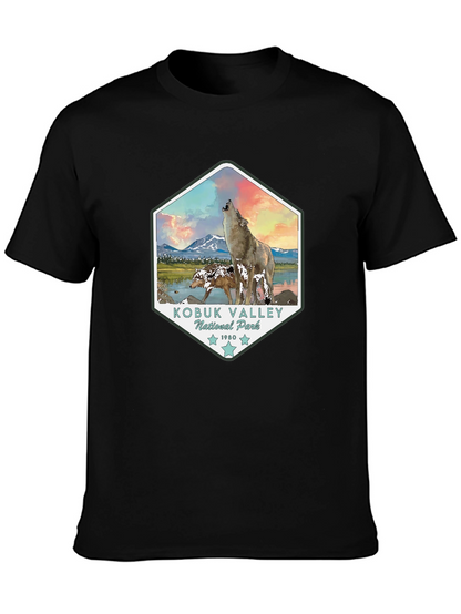 Kobuk Valley National Park Wolf Graphic Tee