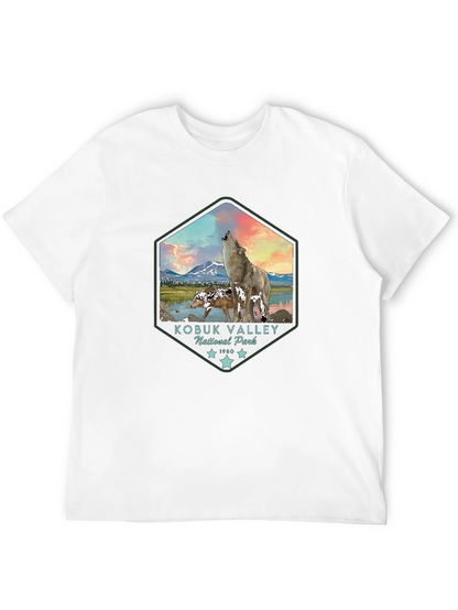 Kobuk Valley National Park Wolf Graphic Tee