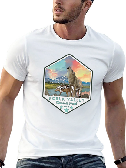 Kobuk Valley National Park Wolf Graphic Tee