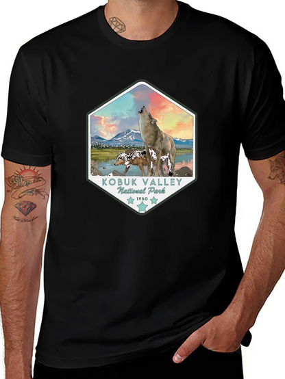 Kobuk Valley National Park Wolf Graphic Tee