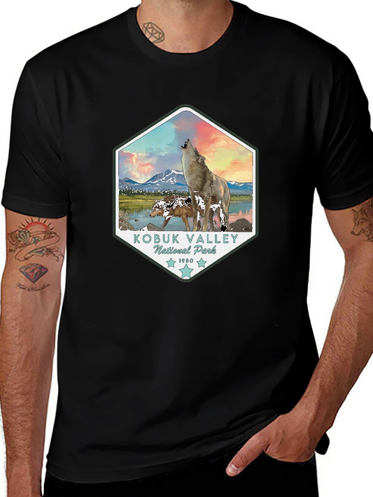 Kobuk Valley National Park Wolf Graphic Tee