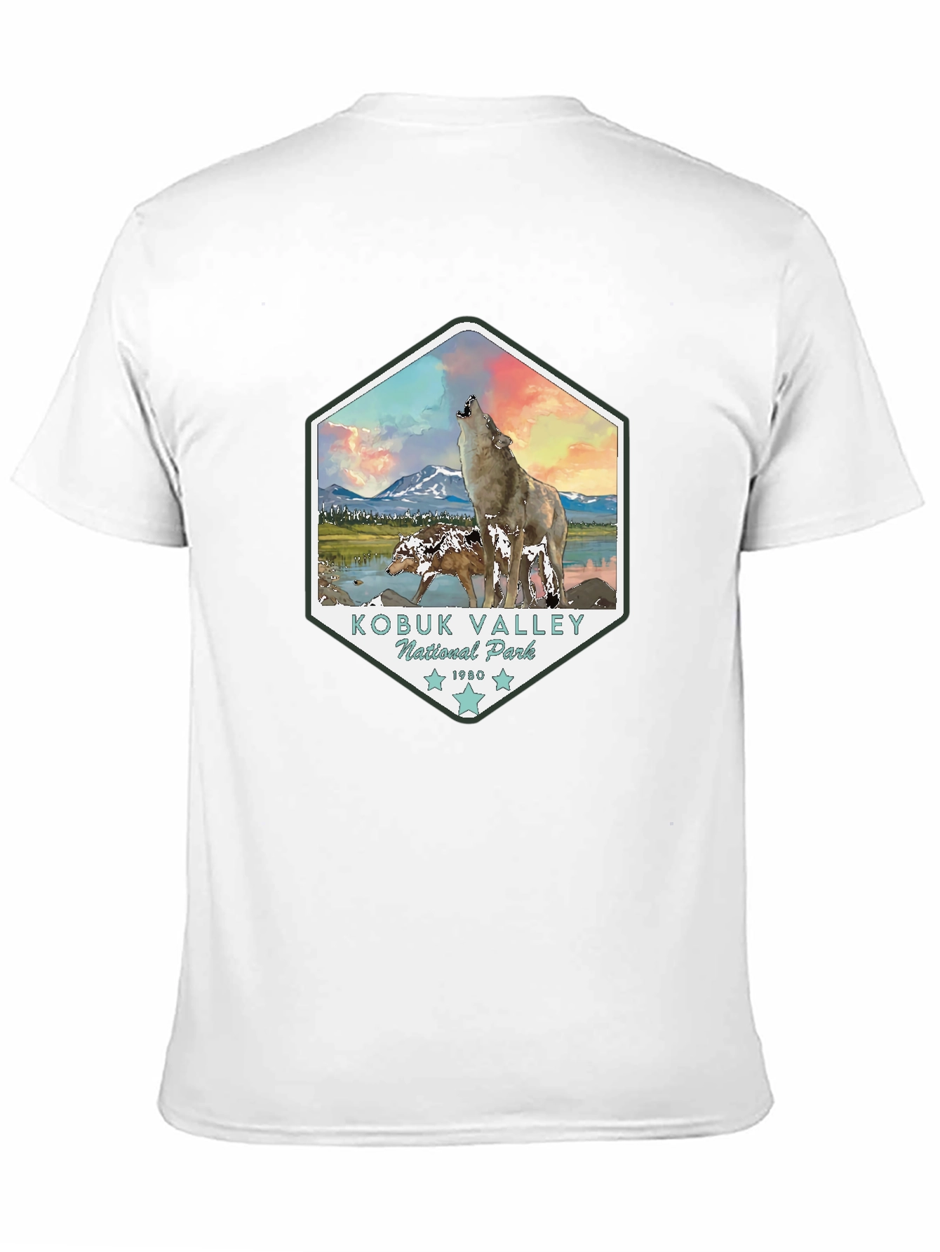 Kobuk Valley National Park Wolf Graphic Tee