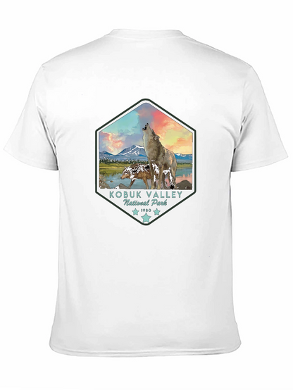 Kobuk Valley National Park Wolf Graphic Tee