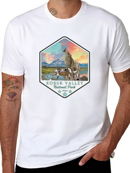 Kobuk Valley National Park Wolf Graphic Tee