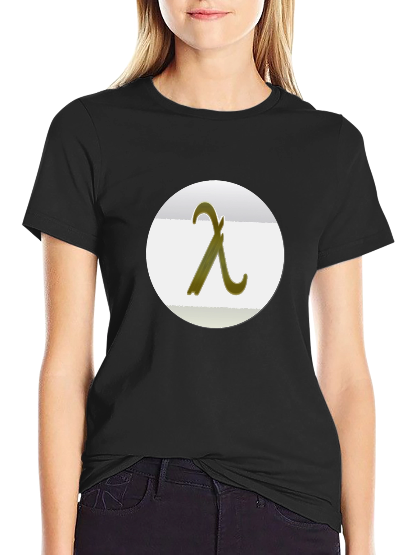 Lambda Graphic Tee - Black