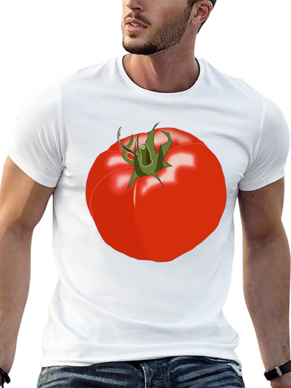 Tomato Graphic Tee - Unisex Black T-Shirt