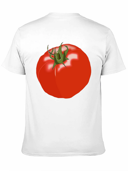Tomato Graphic Tee - Unisex Black T-Shirt
