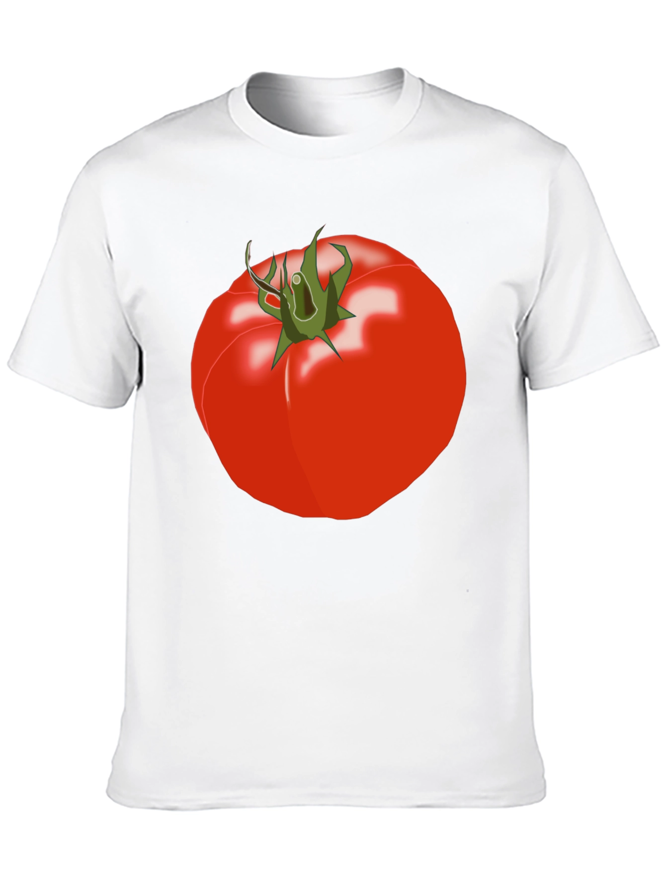 Tomato Graphic Tee - Unisex Black T-Shirt