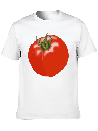Tomato Graphic Tee - Unisex Black T-Shirt