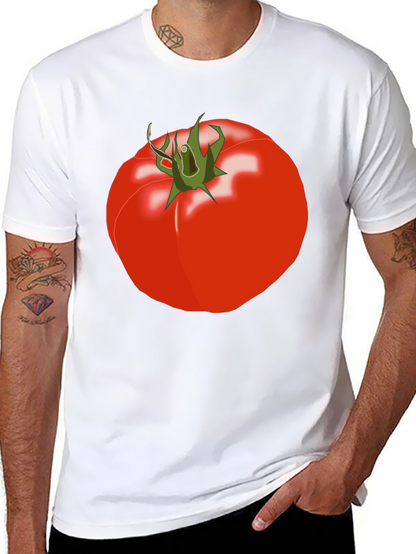 Tomato Graphic Tee - Unisex Black T-Shirt