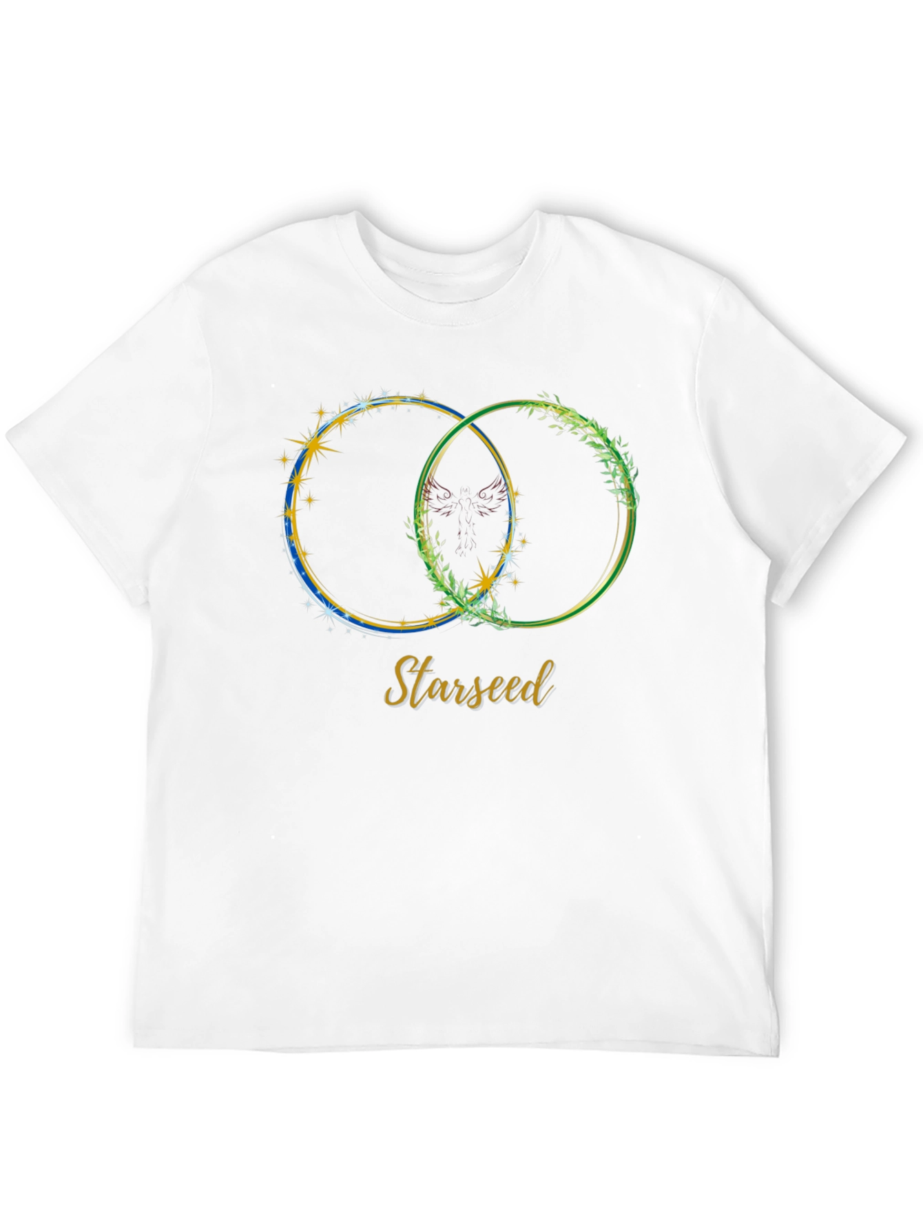Starseed Graphic Print Tee - Black Casual T-Shirt