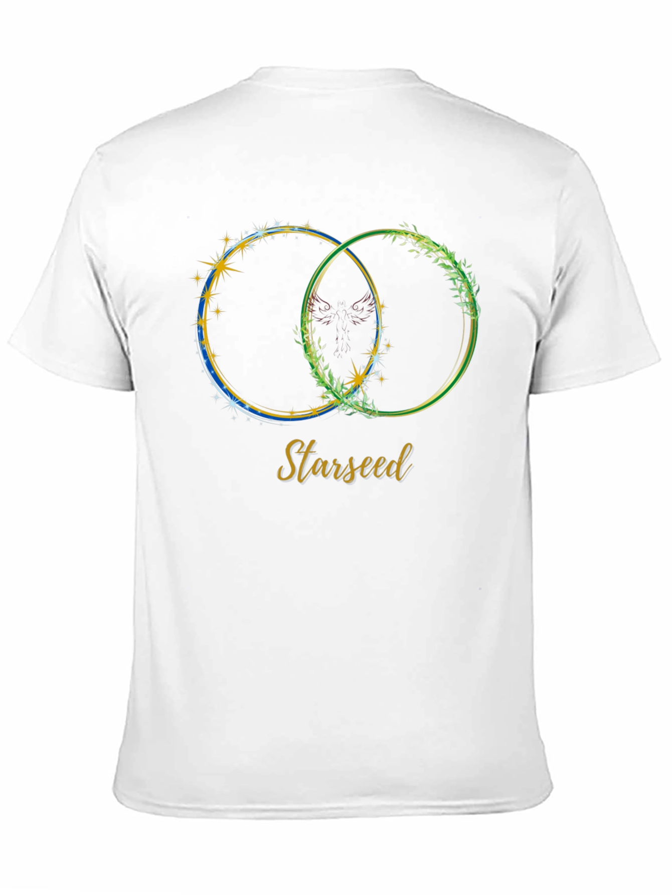 Starseed Graphic Print Tee - Black Casual T-Shirt