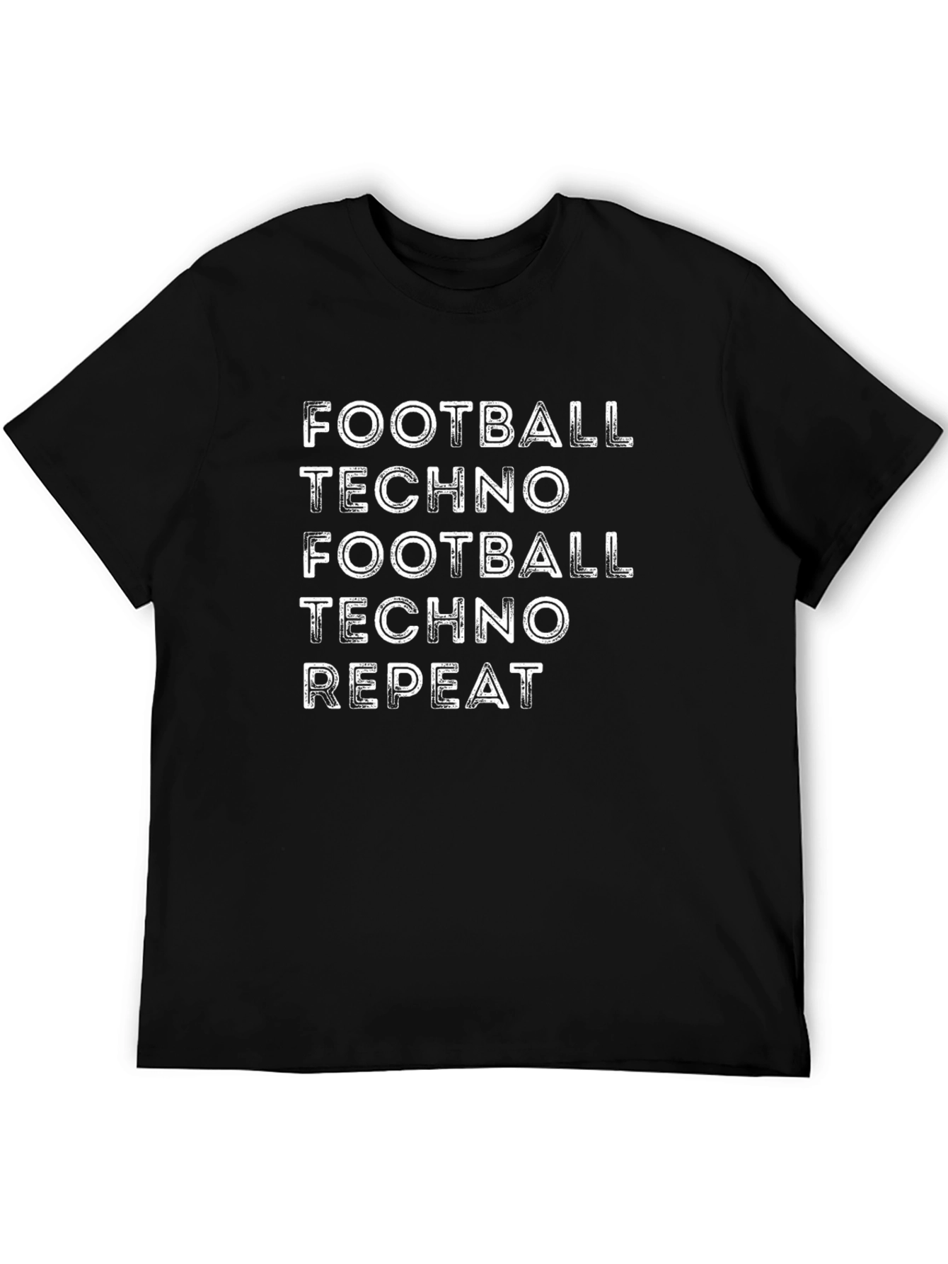 Football Techno Repeat Graphic T-Shirt