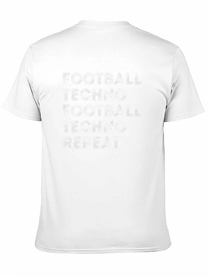 Football Techno Repeat Graphic T-Shirt