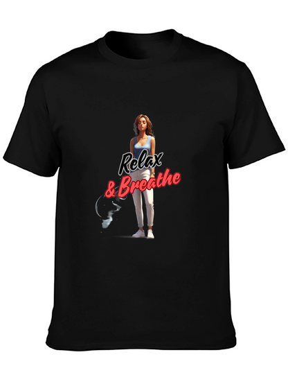Relax & Breathe Graphic T-Shirt