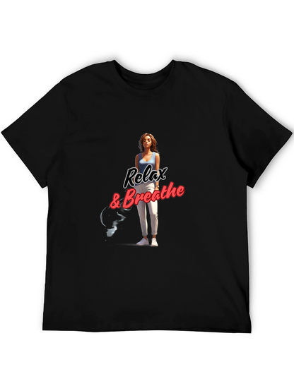 Relax & Breathe Graphic T-Shirt