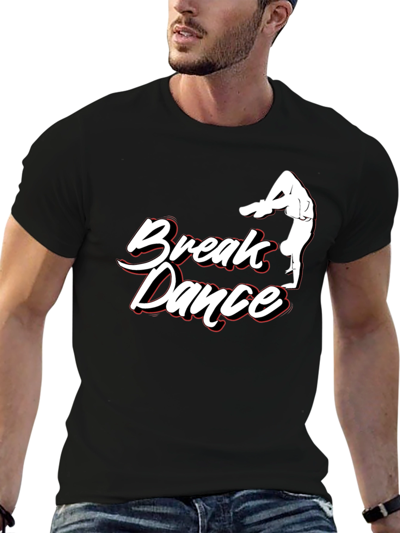 Break Dance T-Shirt - Black Tee