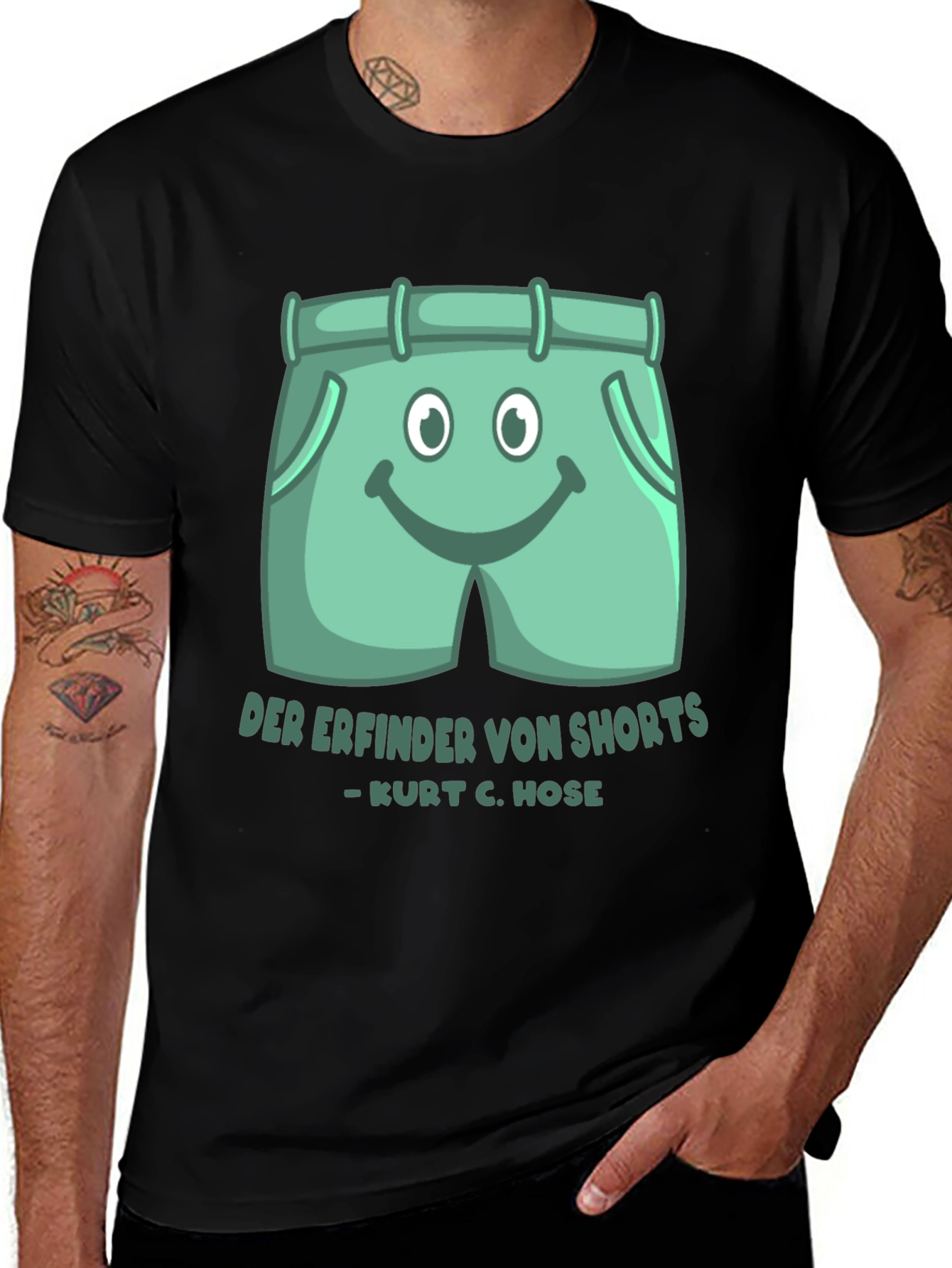 Funny Shorts Inventor T-Shirt