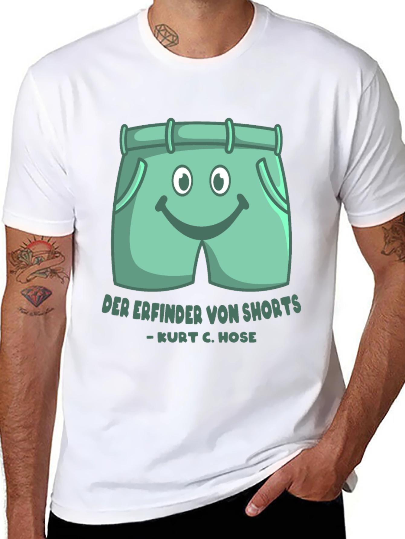 Funny Shorts Inventor T-Shirt