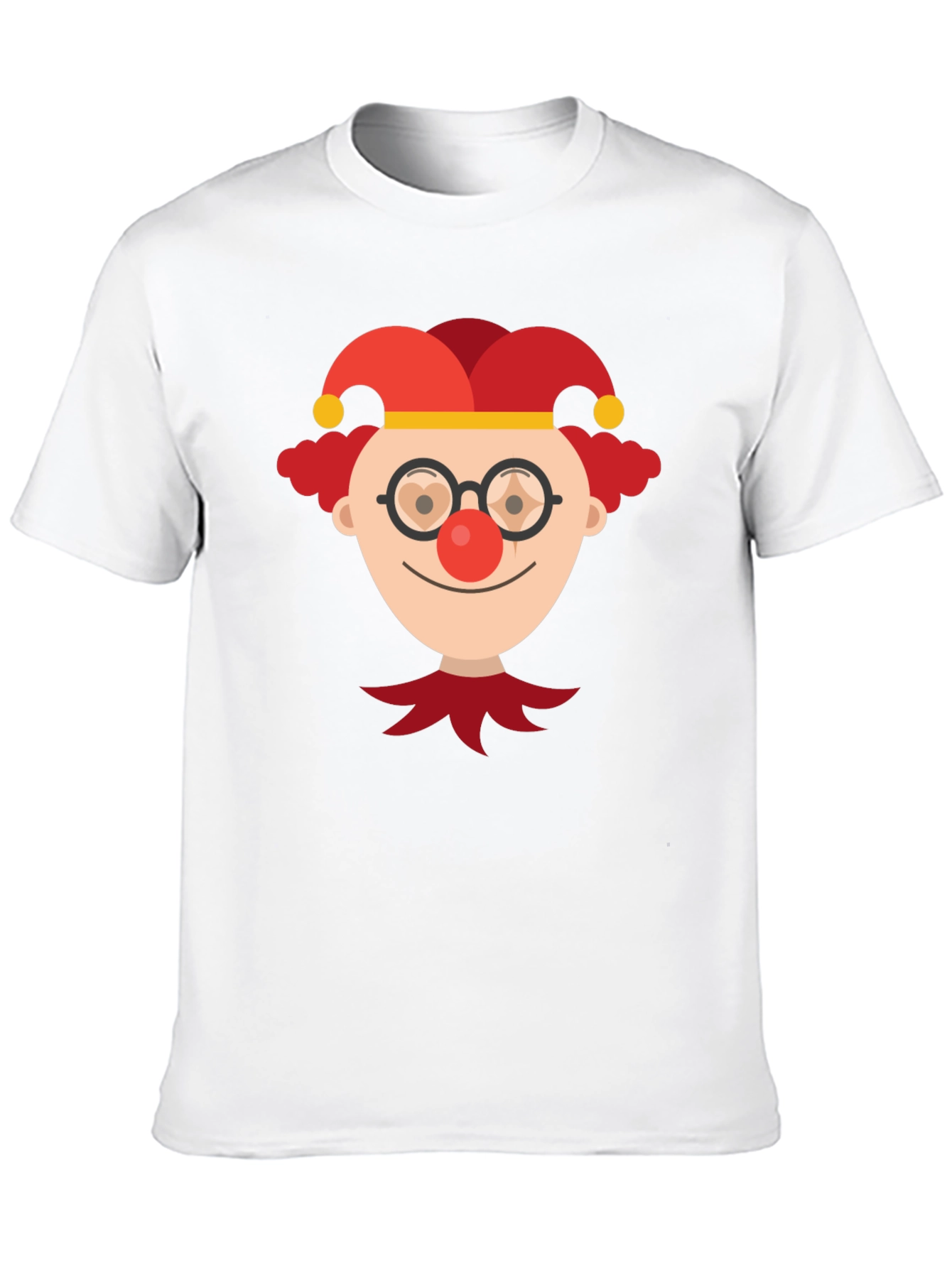 Clown Graphic Tee - Funny Novelty T-Shirt